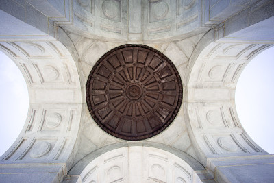 Monument against blue sky