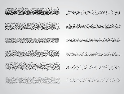 矢量点画画笔集