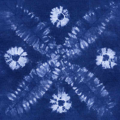 蜡染染色材料。Shibori
