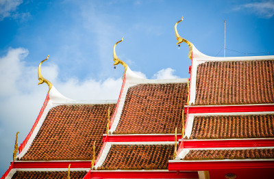 泰国南部普吉岛的查隆寺