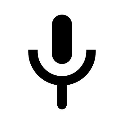 麦克风扬声器图标