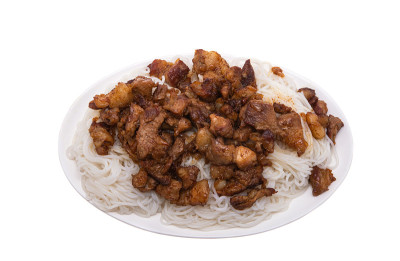 米粉与肉隔离