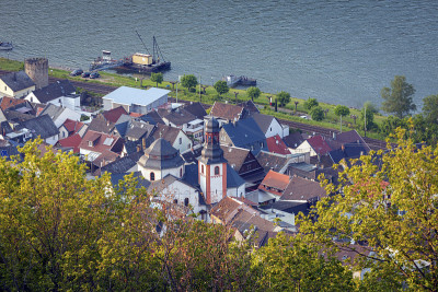 Trechtingshausen的全景