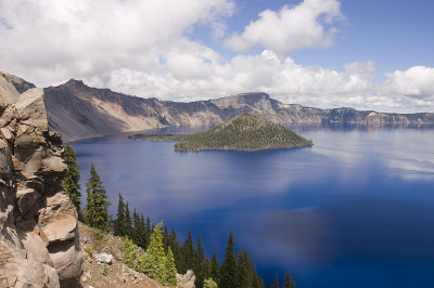 火山口湖,俄勒冈州