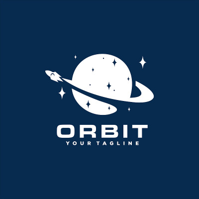 轨道行星星星符号设计