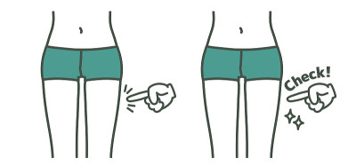 苗条女性thighs-check
