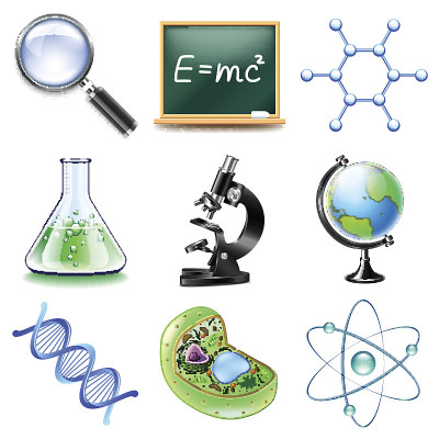 科学图标向量集