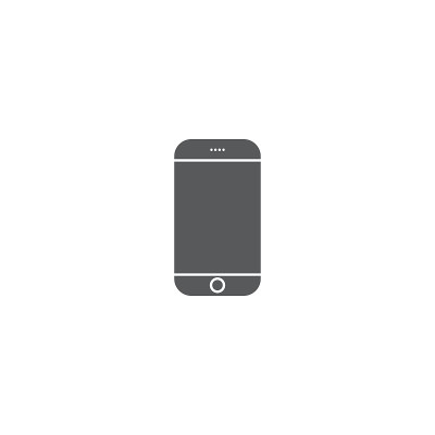 Smartphone line icon, outline vector icon illustra