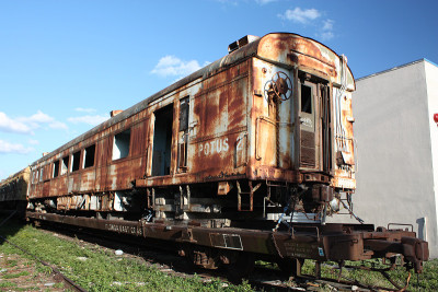 abandonded火车