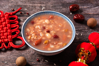 中国传统食物，腊八粥。