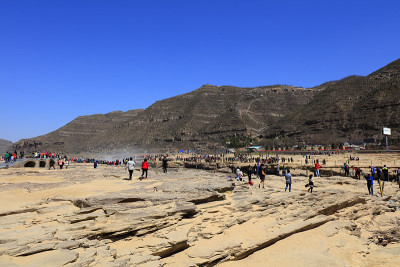 中国黄河壶口瀑布风光