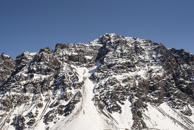 从波蒂略看雪山