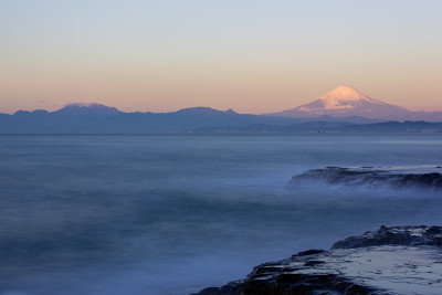 Enoshima at dawn