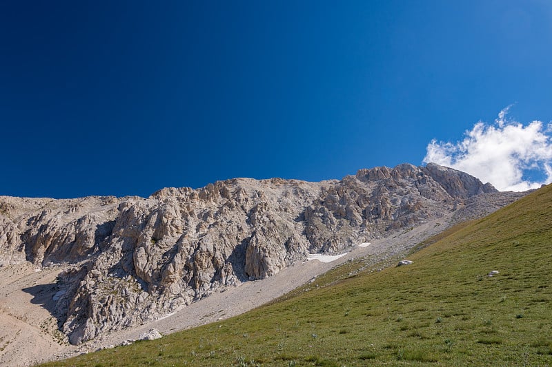 那很不错Abruzzo。夏曼全景