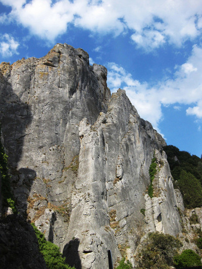 山的风景。
