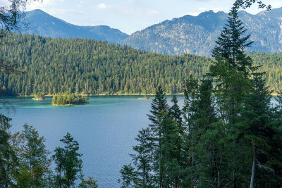 Eibsee,巴伐利亚