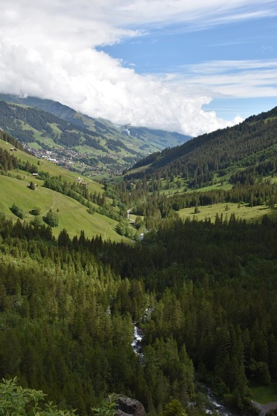 瀑布Adelboden、瑞士