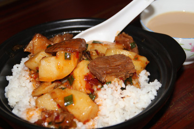 酱牛肉炒饭