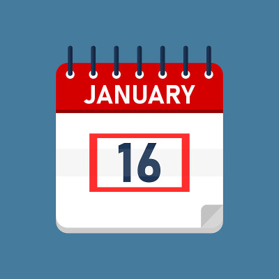 1月16日日历