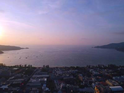 泰国普吉岛巴东无人机全景图