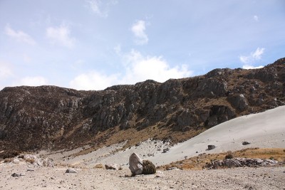 内华达国家自然公园内华达火山冰川。