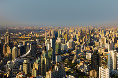 市区鸟瞰图