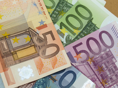 欧元banknotes