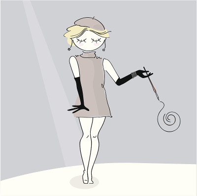神秘的女人