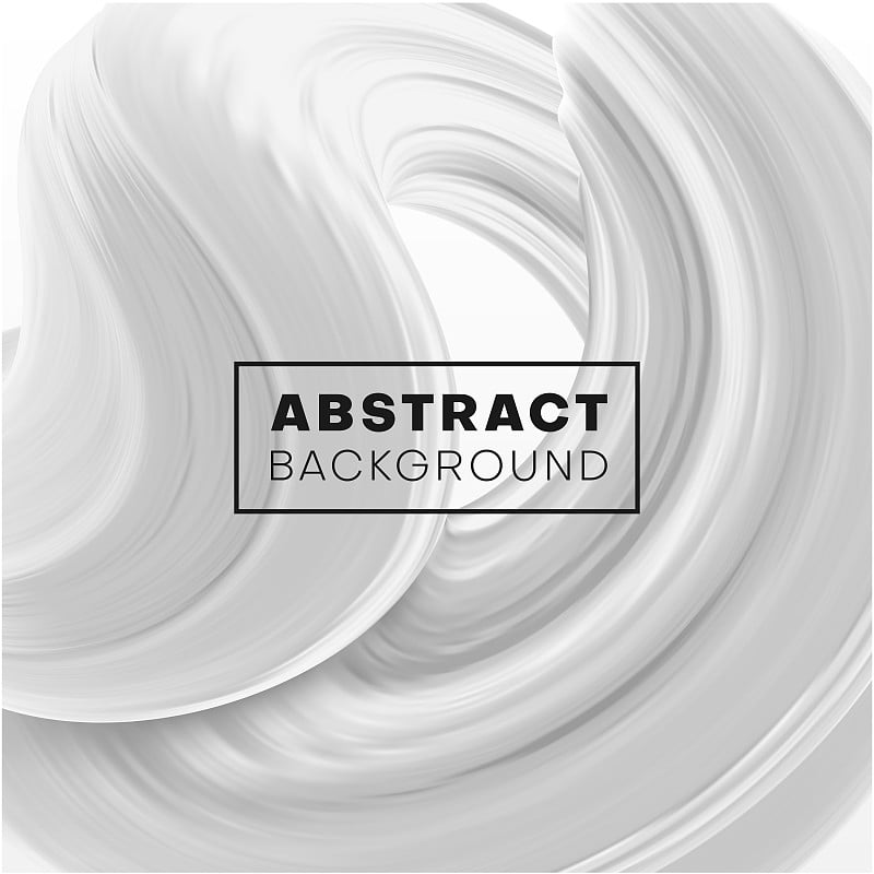 Creative abstract background with grey brush strok