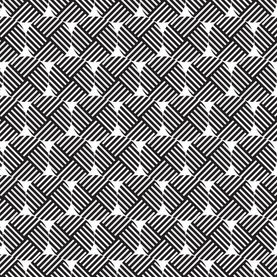 Stylish Black And White Monochrome Geometric Graph