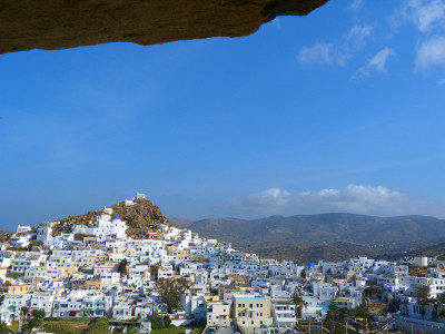 Chora, Ios岛，基克拉迪斯，希腊