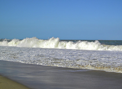 海滩阳光和大海
