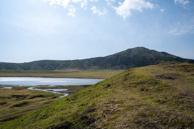 Kusasenrigahama在熊本县的麻生市