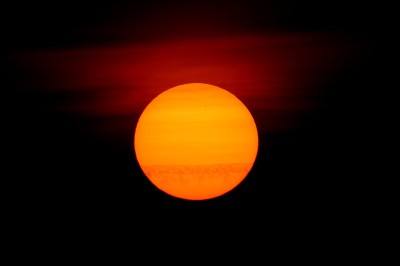 2015年3月20日，德国柏林和勃兰登堡的红日