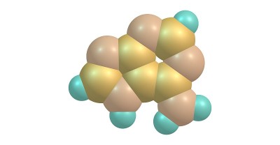 腺嘌呤分子结构孤立于白色上