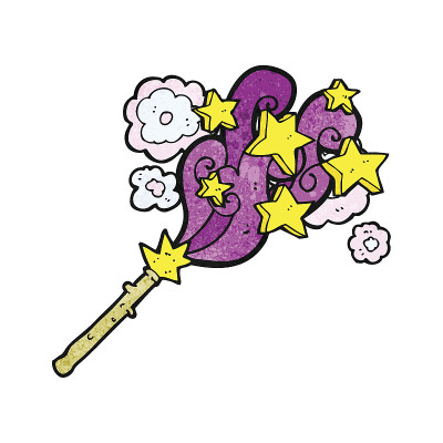 卡通魔杖