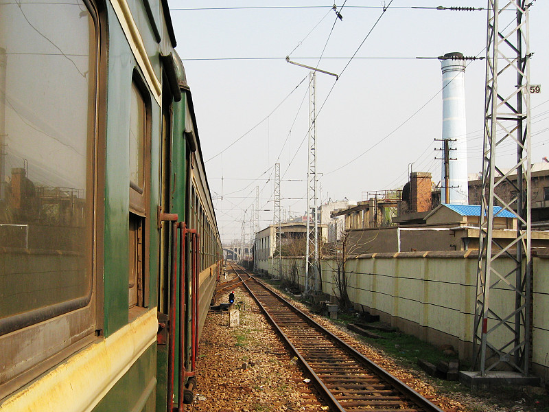 China Railway: Traditional “Green Train“ departure