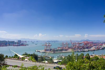 厦门海地的海港