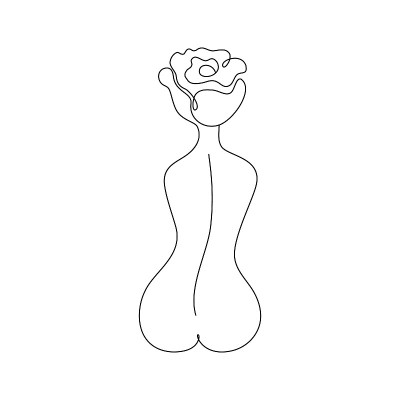 女性形象剪影