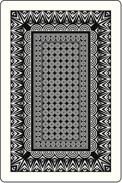 扑克牌背面60x90mm