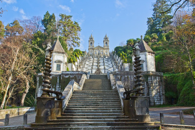 葡萄牙避难所“Bom Jesus do Monte”