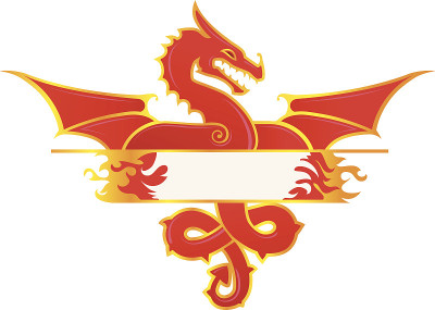 龙象征红色
