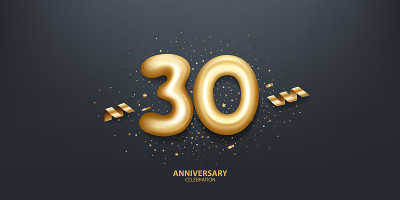 30周年纪念背景
