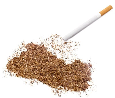 萨尔瓦多形状的香烟和烟草(系列)