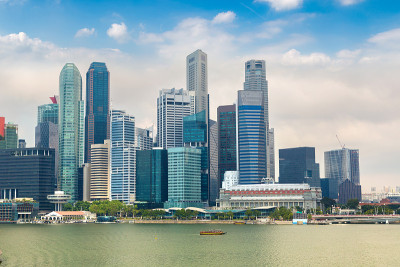 美丽的新加坡城市