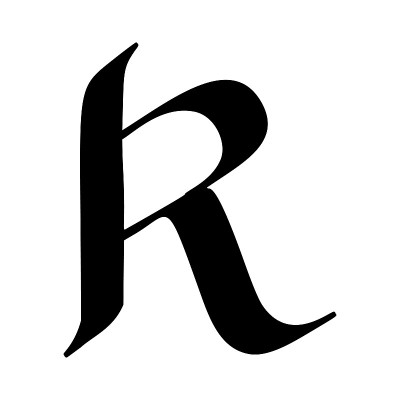字母R刷