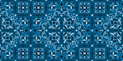 Seamless pattern based on ornament paisley Bandana