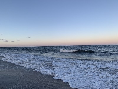 东海岸的日落