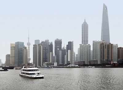 上海浦东天际线