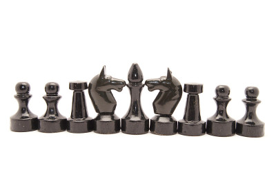 白底黑棋